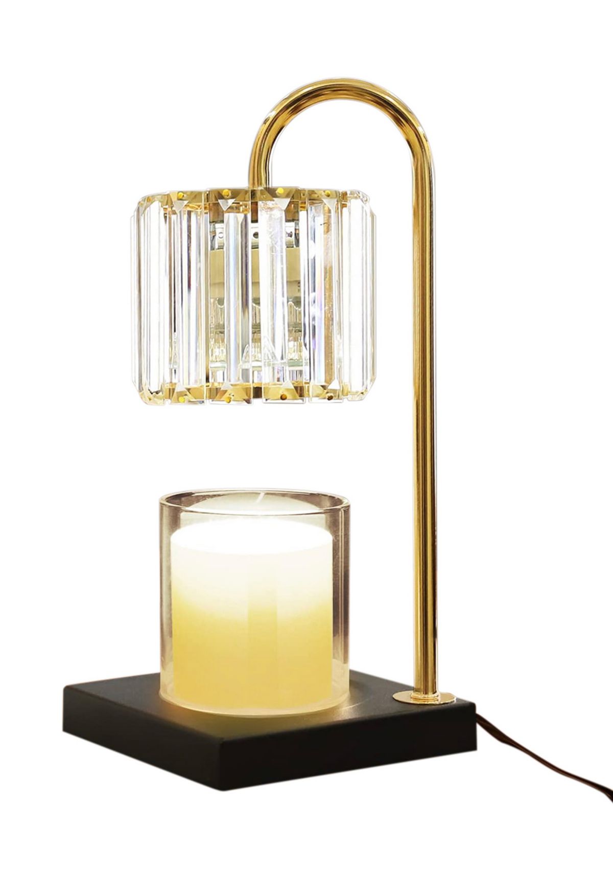 Mikasa Electric Candle Warmer, Glass Shade