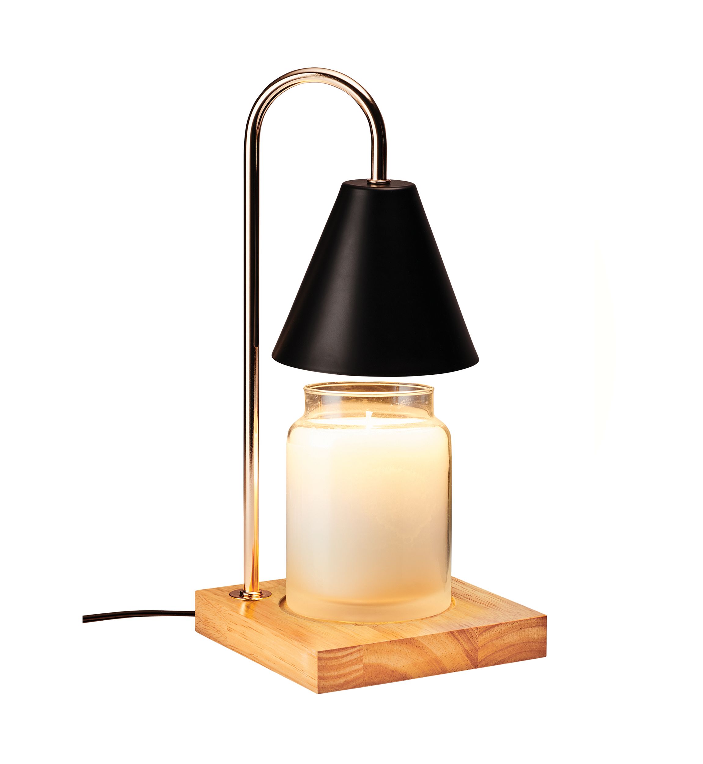 Metal Shade Electric Candle Warmer Lamp