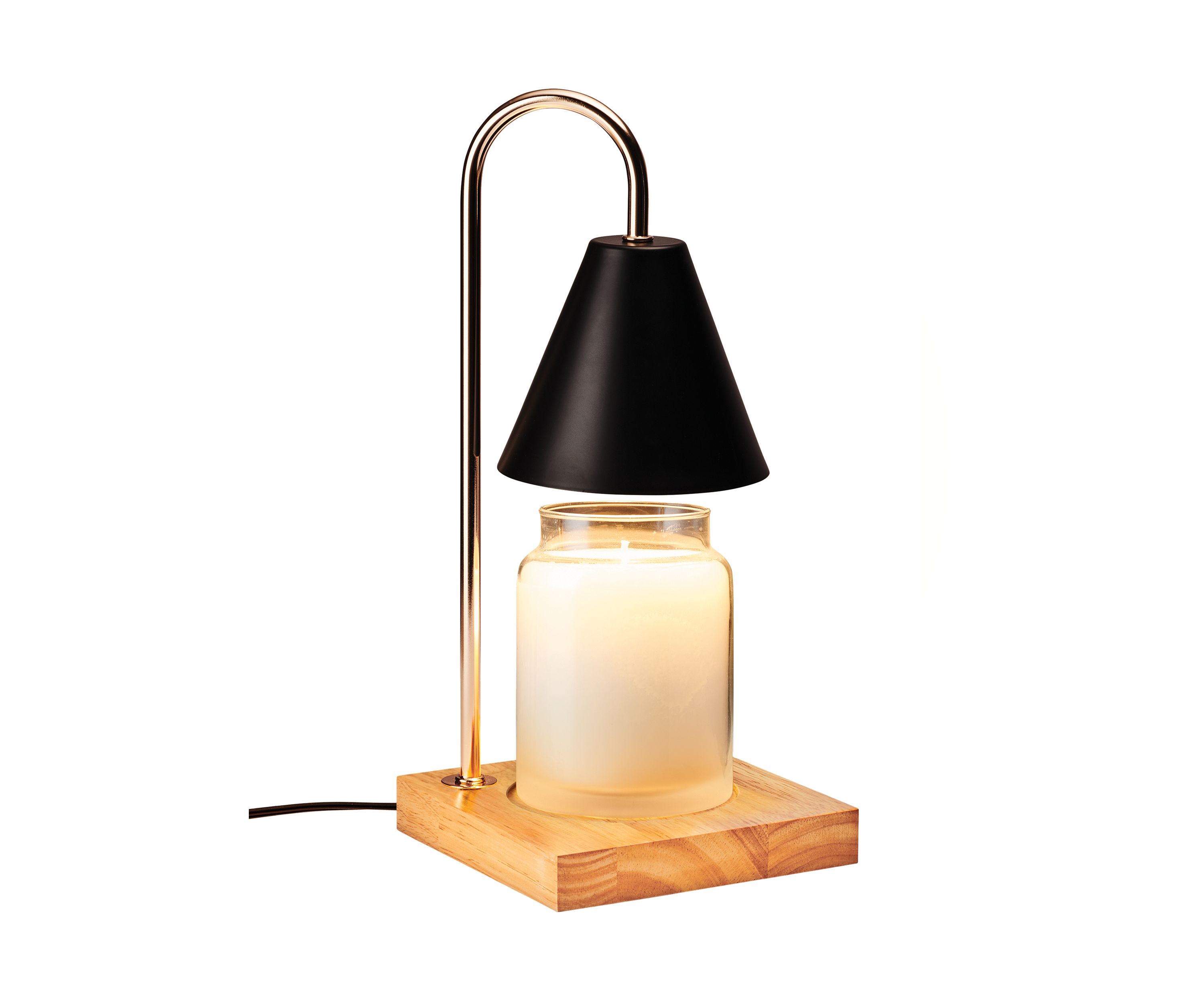 Metal Shade Electric Candle Warmer Lamp