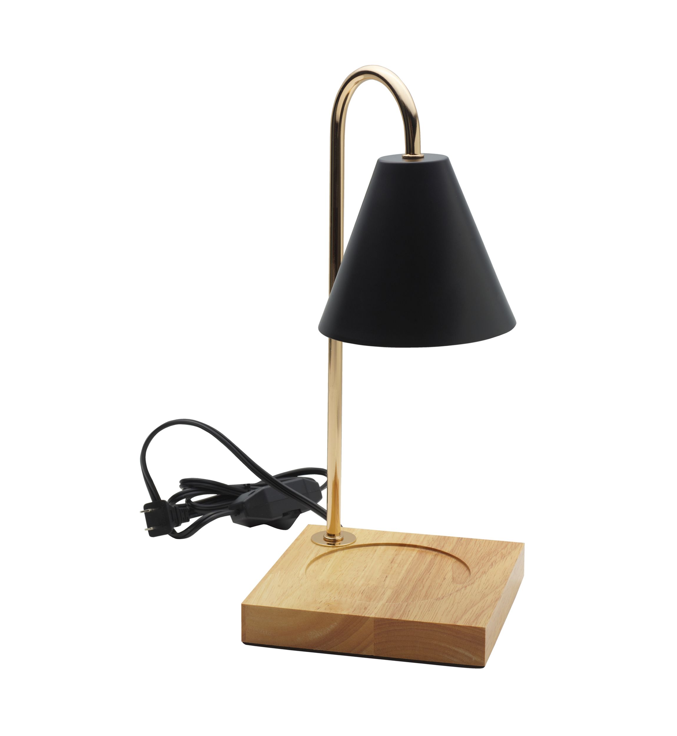 Metal Shade Electric Candle Warmer Lamp