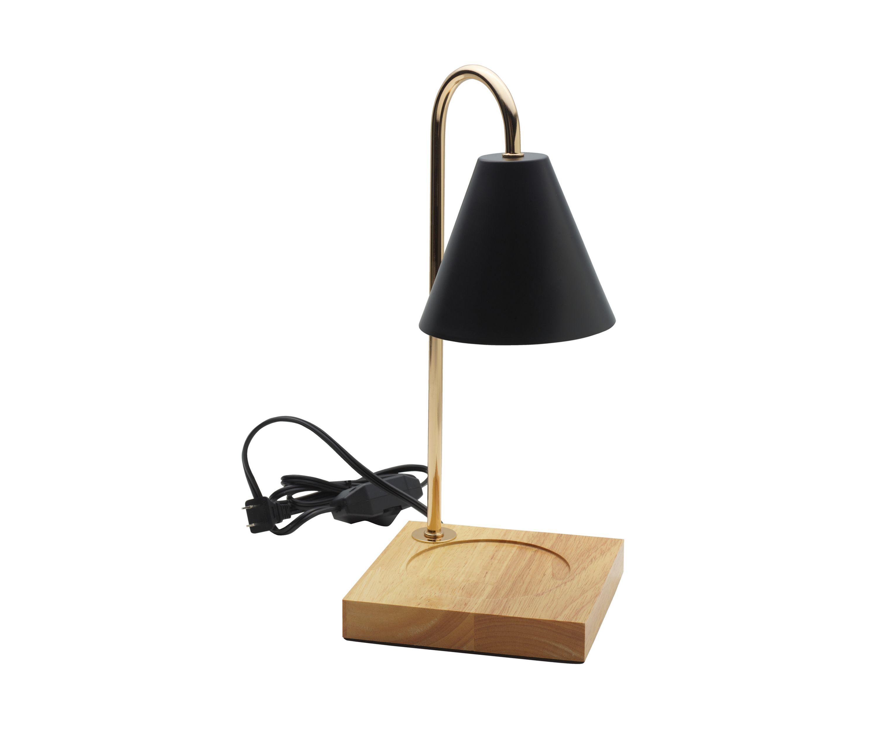 Metal Shade Electric Candle Warmer Lamp