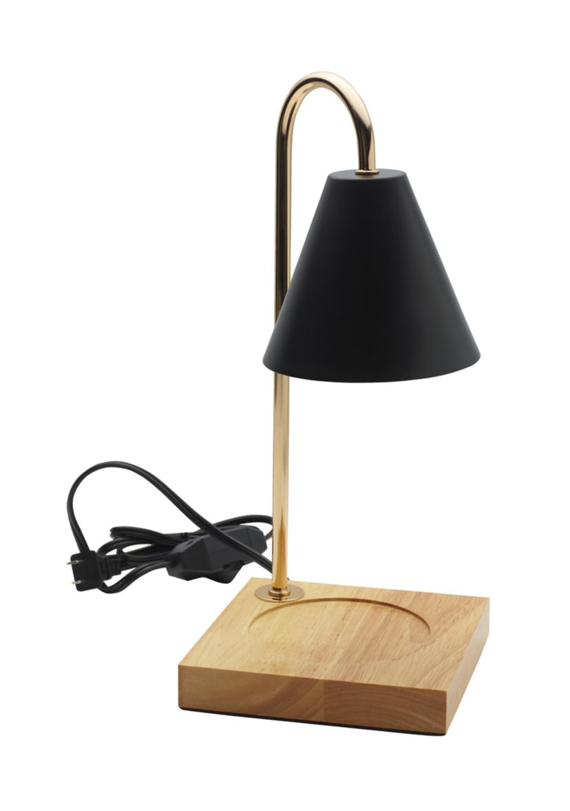 Metal Shade Electric Candle Warmer Lamp