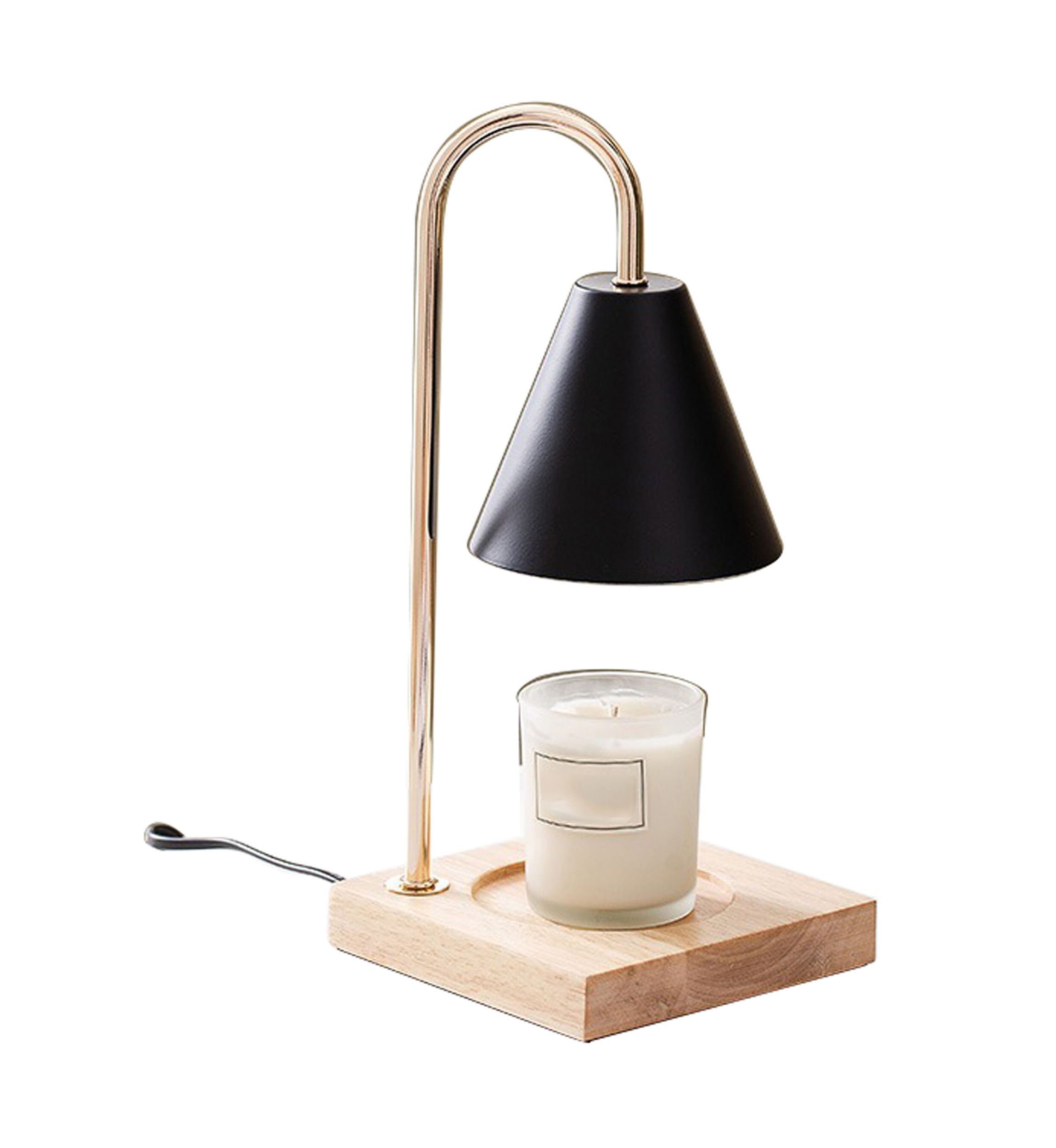 Metal Shade Electric Candle Warmer Lamp