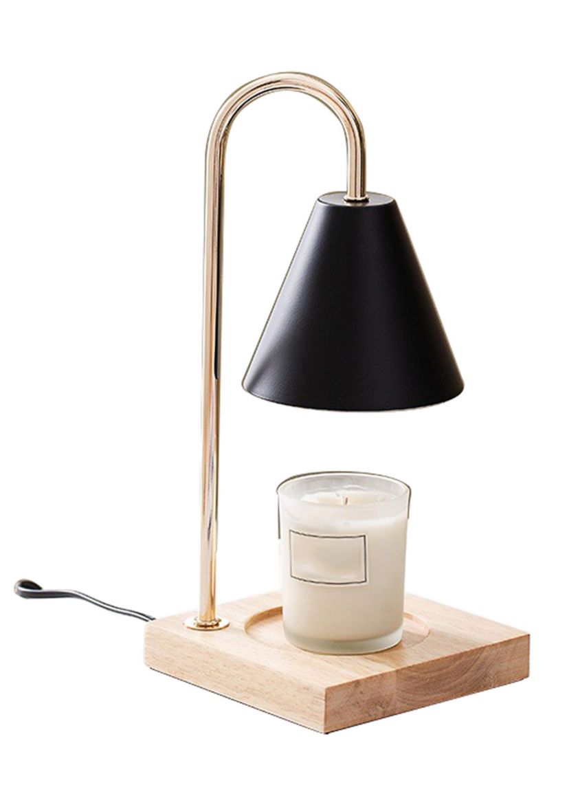 Metal Shade Electric Candle Warmer Lamp