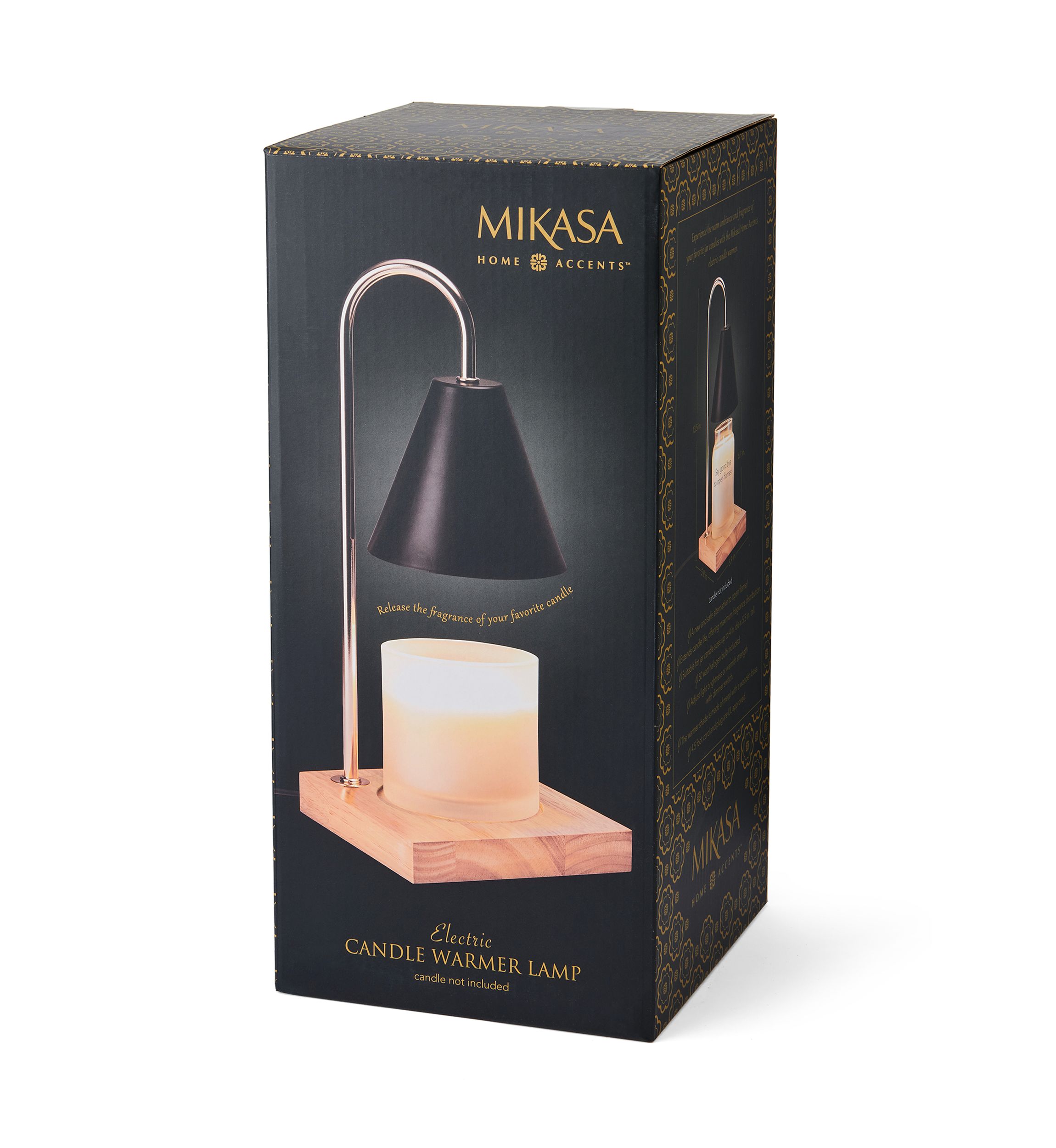 Metal Shade Electric Candle Warmer Lamp