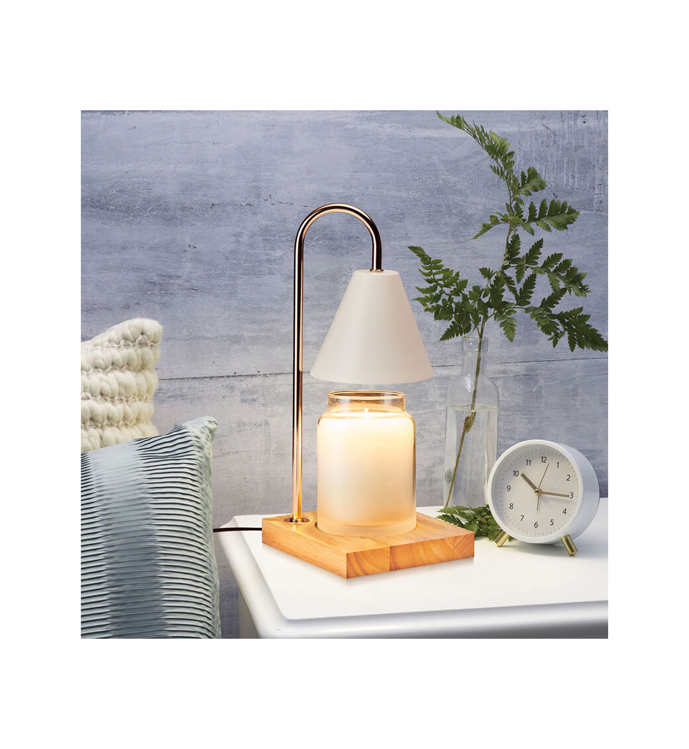 Mikasa Electric Candle Warmer, White Shade
