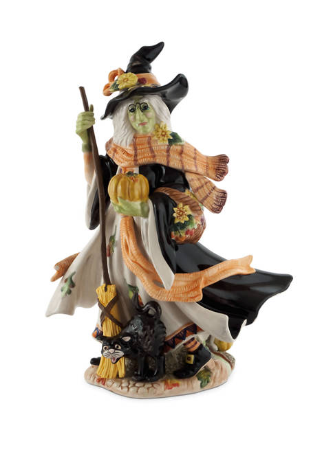 Fitz and Floyd Halloween Harvest Witch Figurine