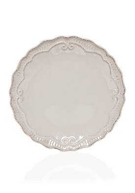 Capri Gray Dinner Plate