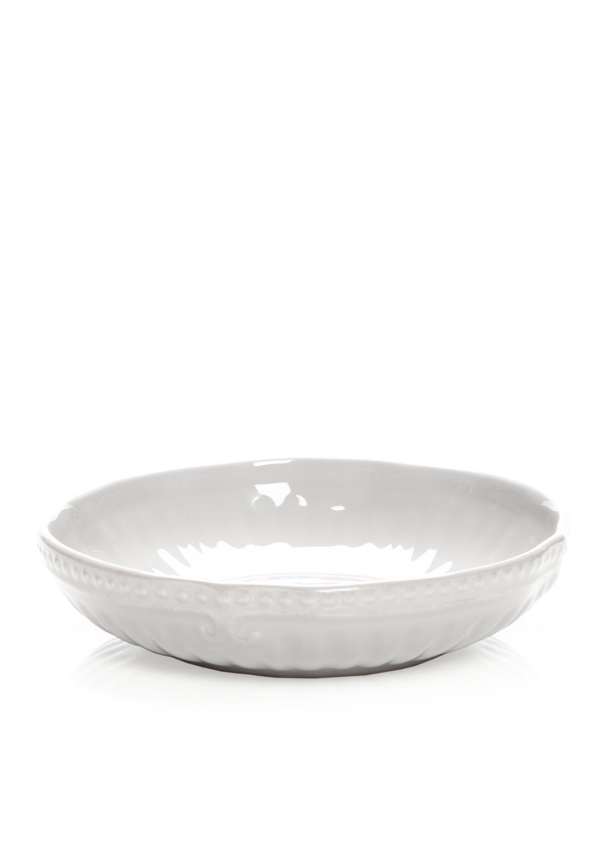 Capri Gray Dinner Bowl