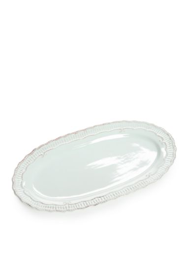 Capri Robin's Egg 16" Oval Platter
