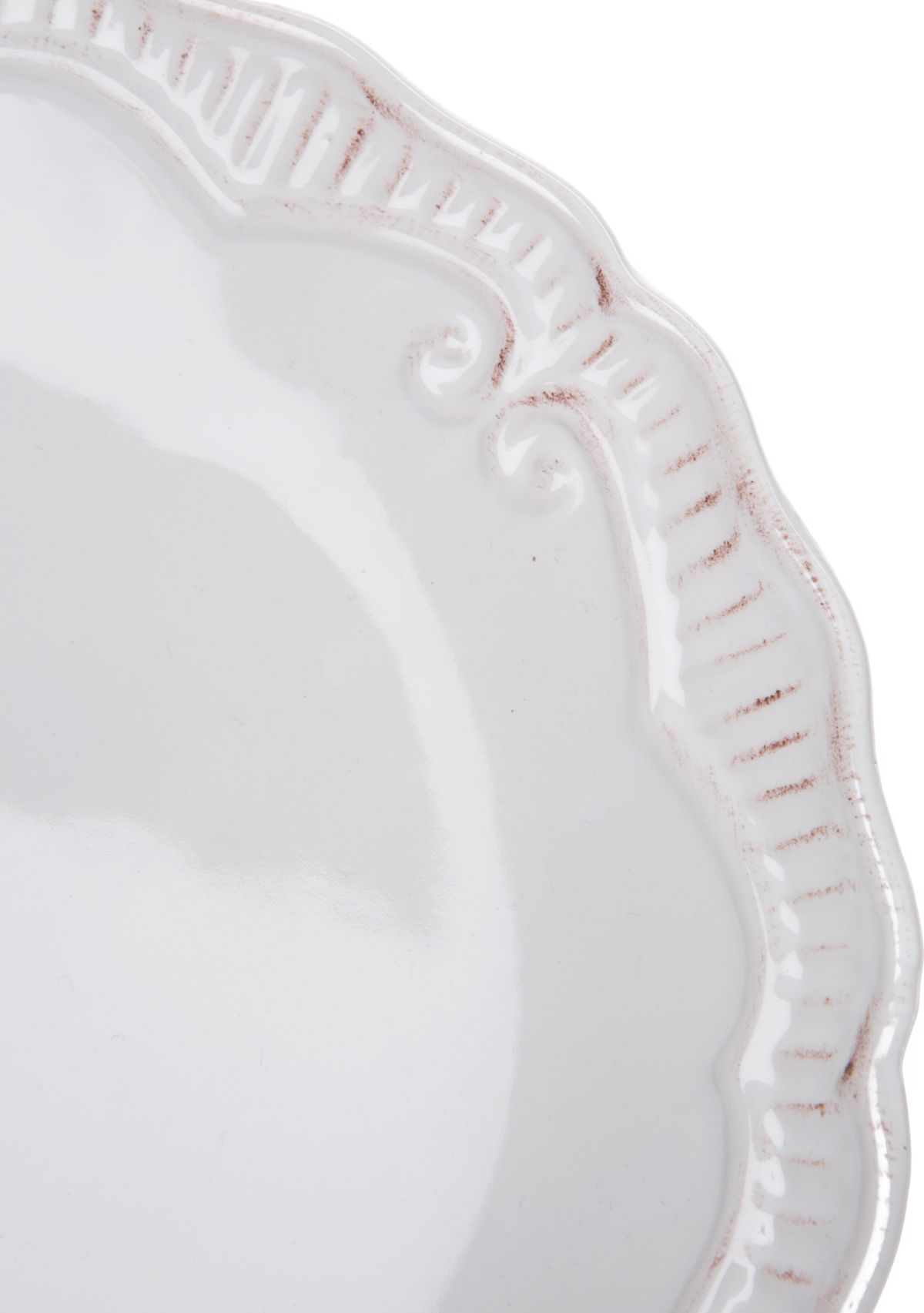 Capri White Dinner Plate