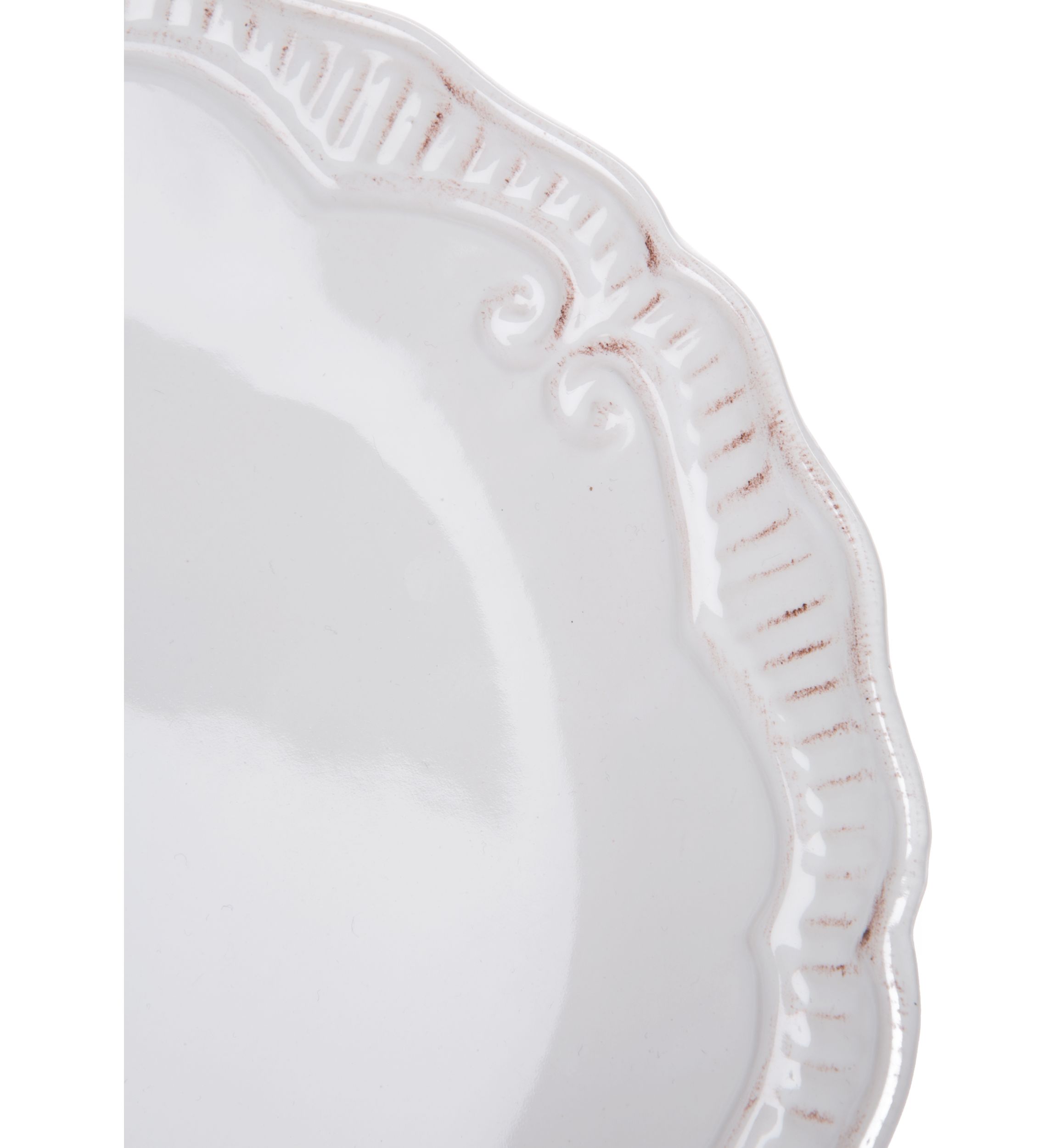 Capri White Dinner Plate