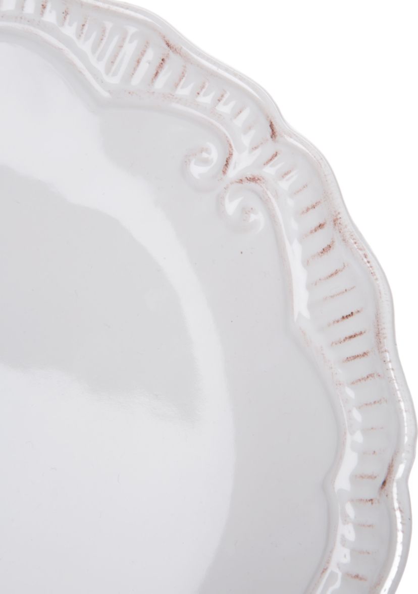 Capri White Dinner Plate