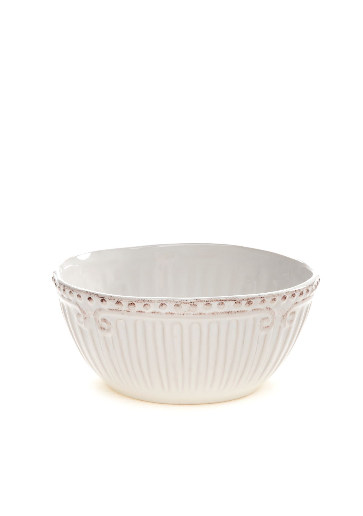 Capri White Cereal Bowl