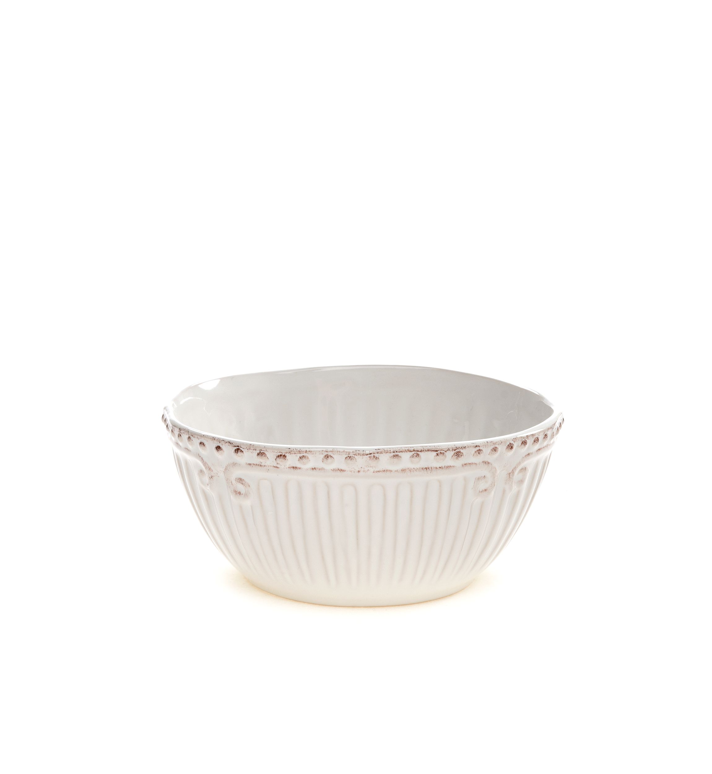 Capri White Cereal Bowl
