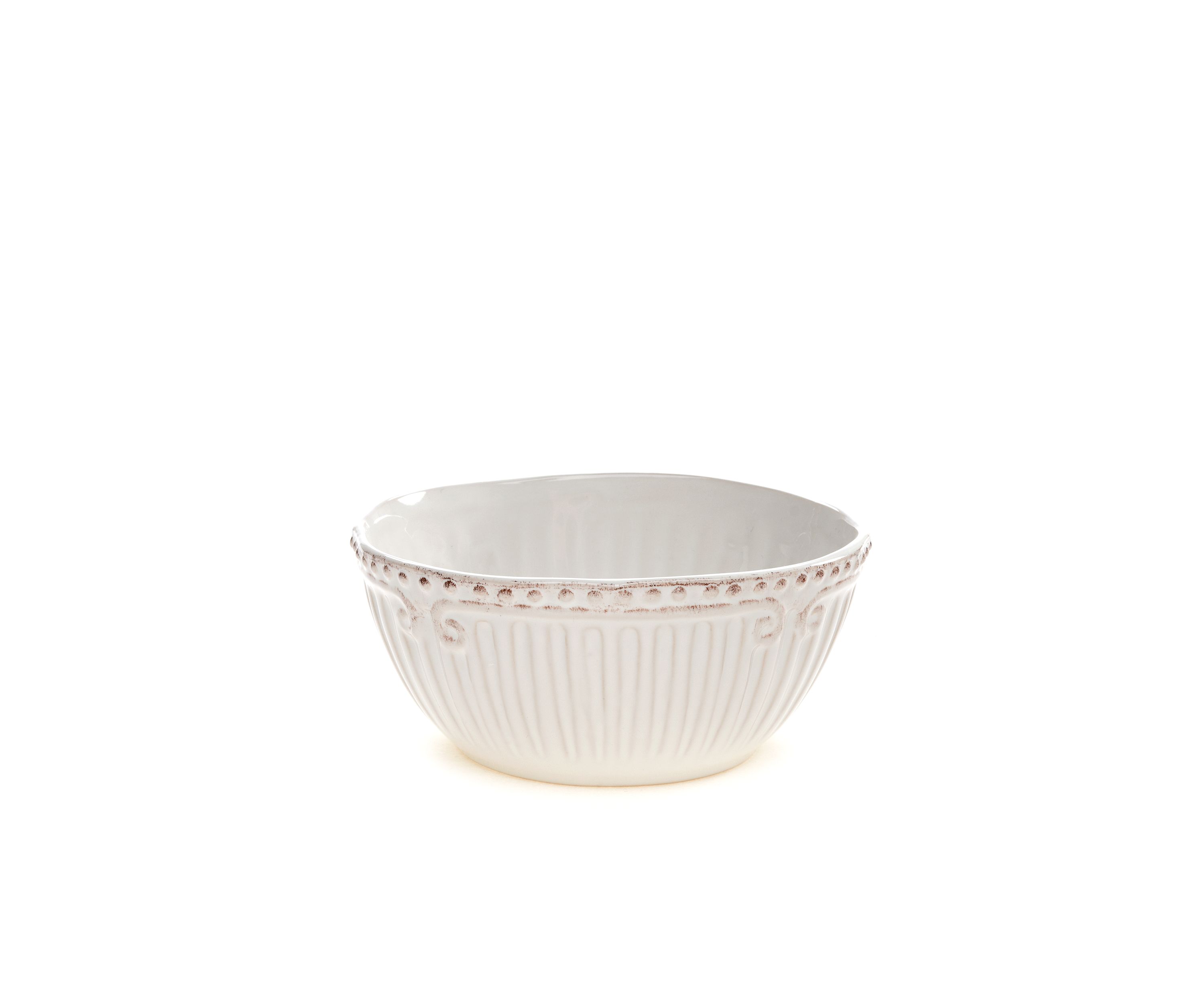 Capri White Cereal Bowl
