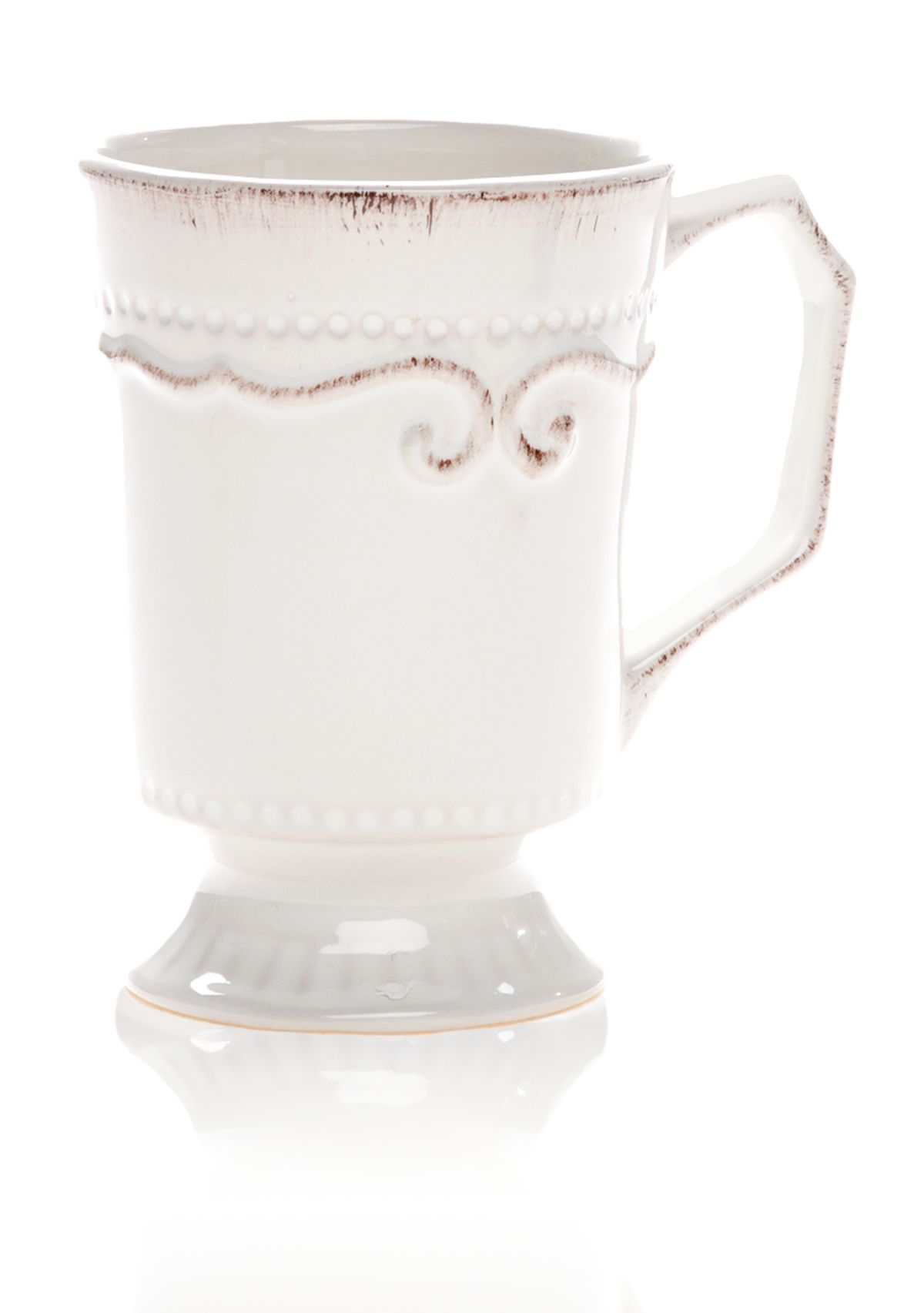 Capri White 14 Oz Mug