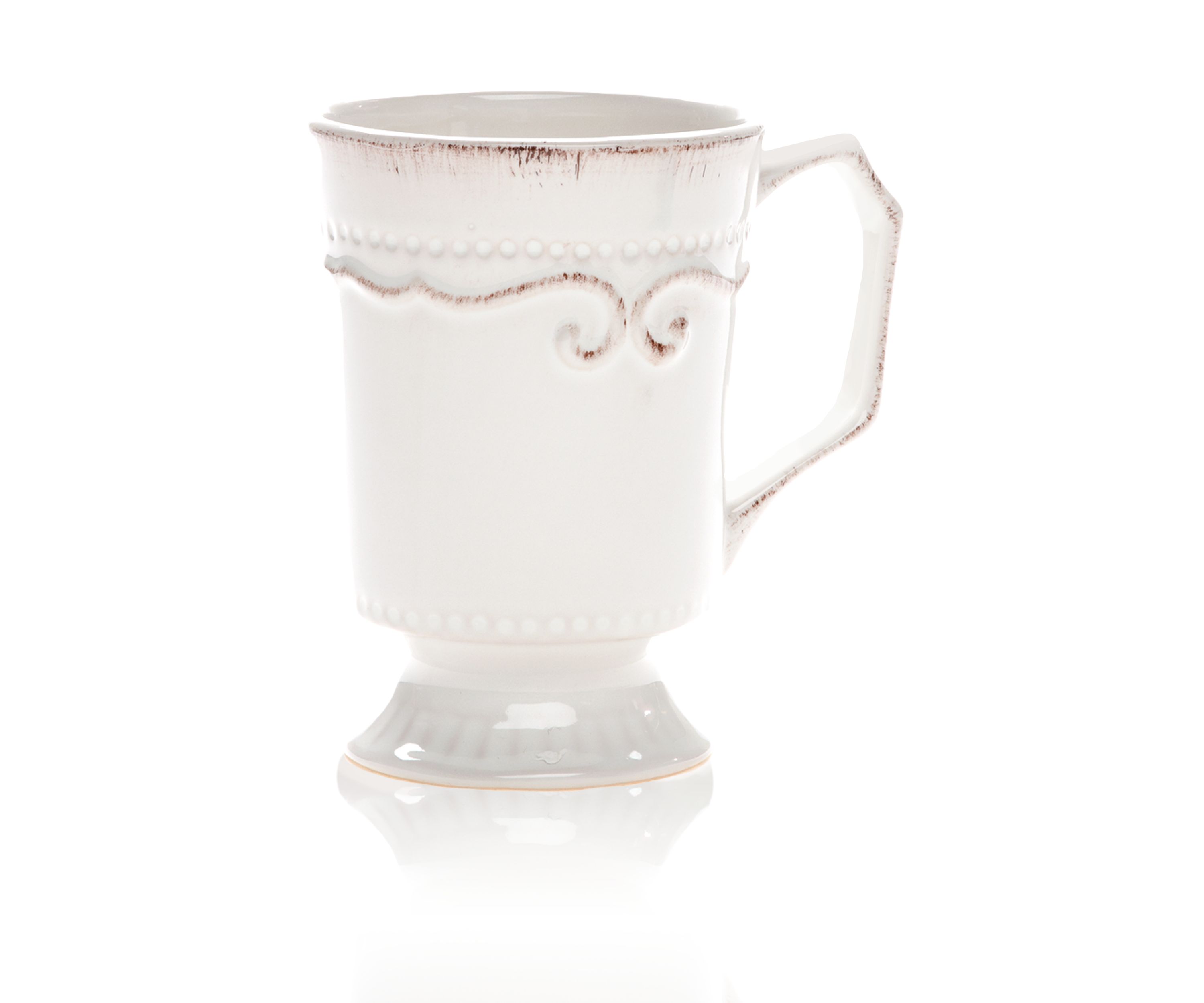 Capri White 14 Oz Mug