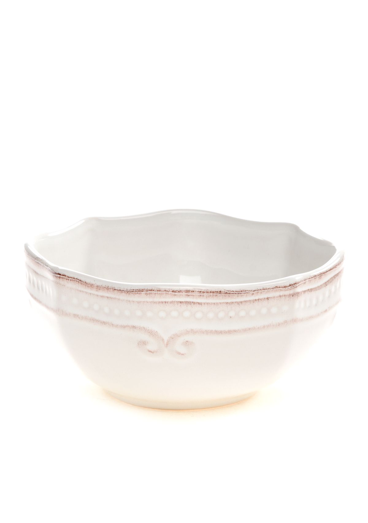 Capri White Fruit Bowl