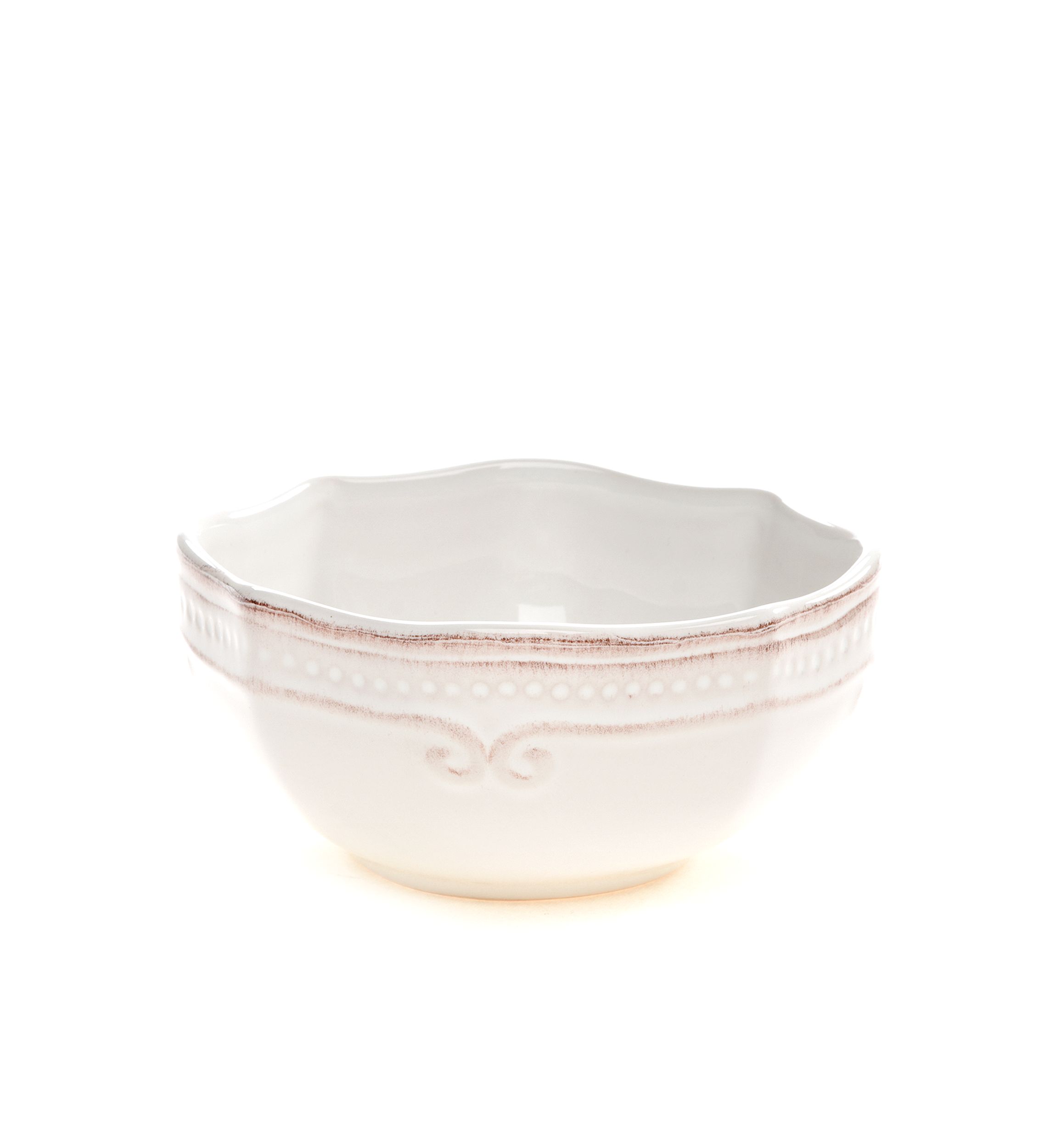 Capri White Fruit Bowl