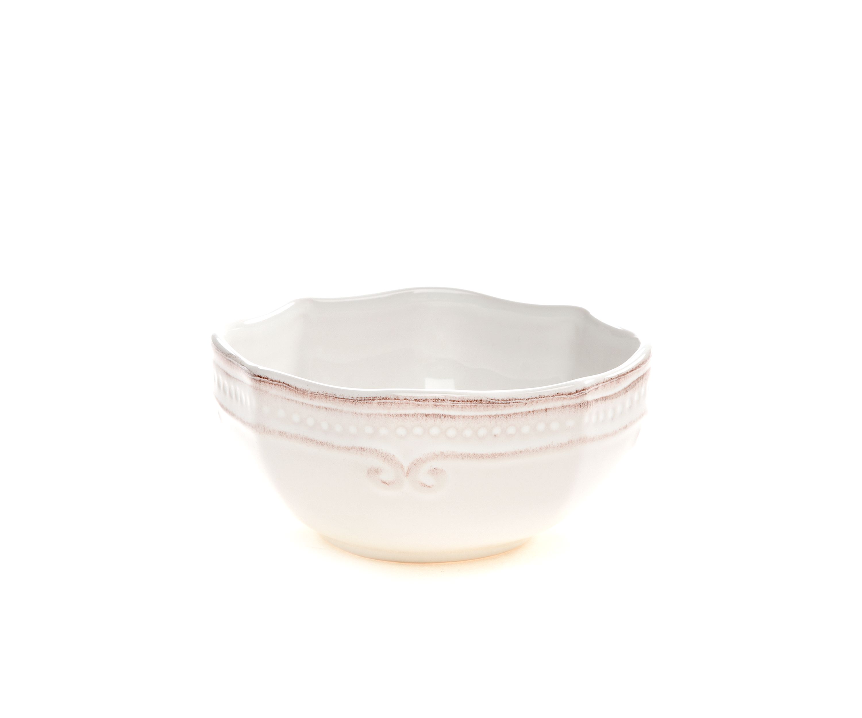 Capri White Fruit Bowl