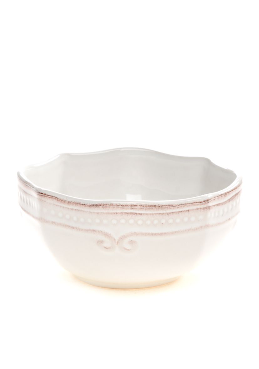 Capri White Fruit Bowl