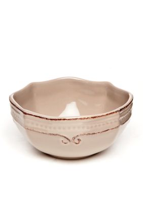 home accents capri sand serving bow