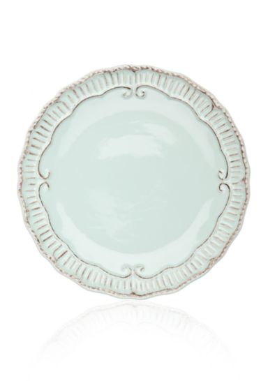 Capri White Salad Plate