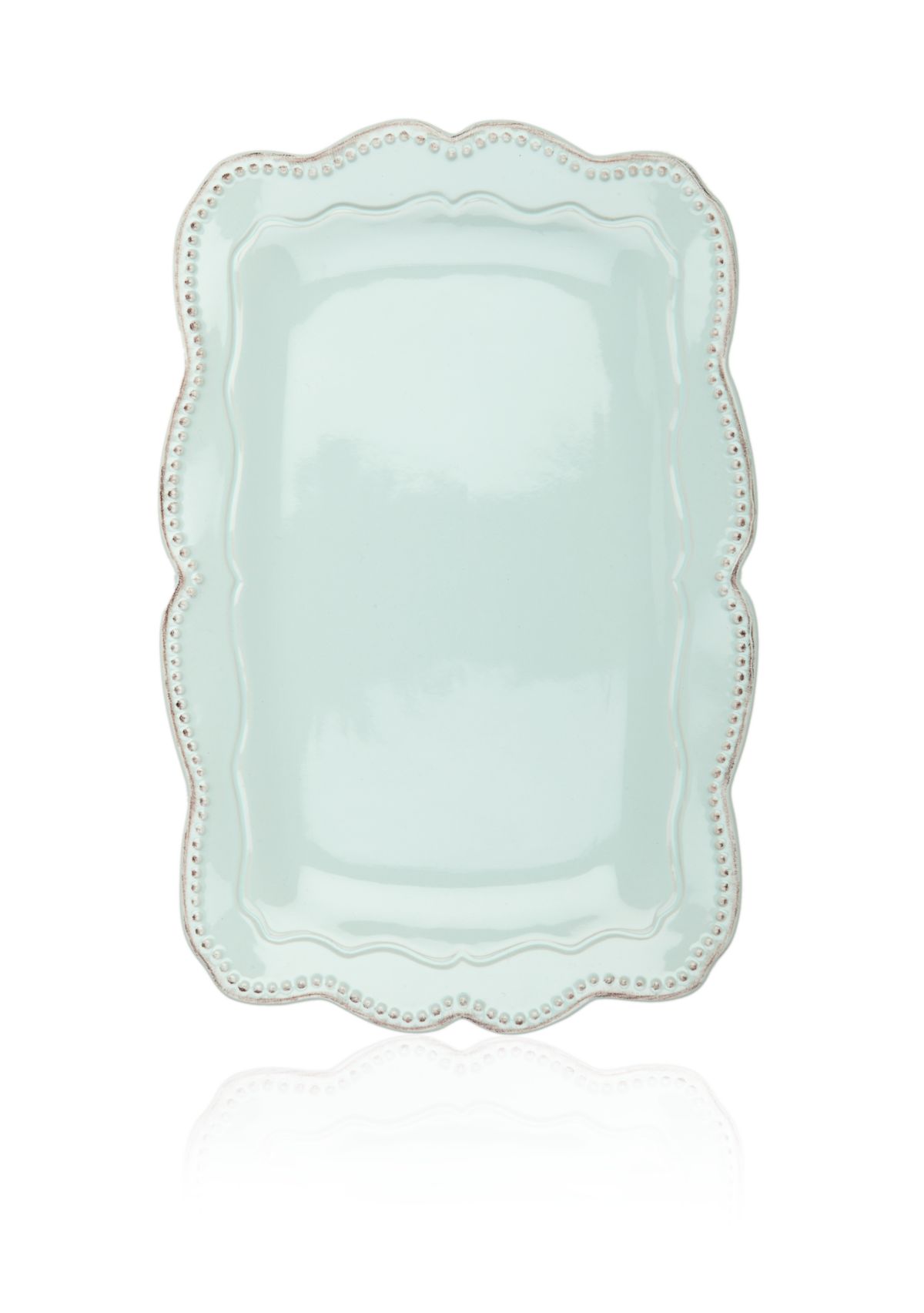 Capri Robins Egg Rectangular Platter