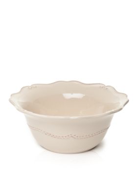 home accents capri white fruit bow