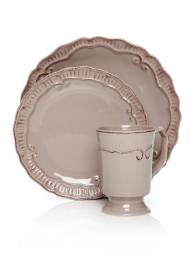 Home Accents Capri Taupe Dinnerware Collection belk