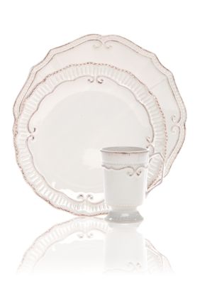 Home Accents® Capri White Dinnerware Collection