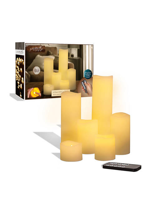 Apothecary & Company™ 6 Piece Flameless LED Candle
