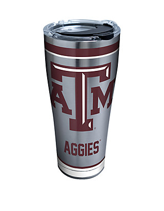 Tervis 1298171 Texas a&M Aggies Tradition Stainless Steel Tumbler with Lid Silver 30 oz