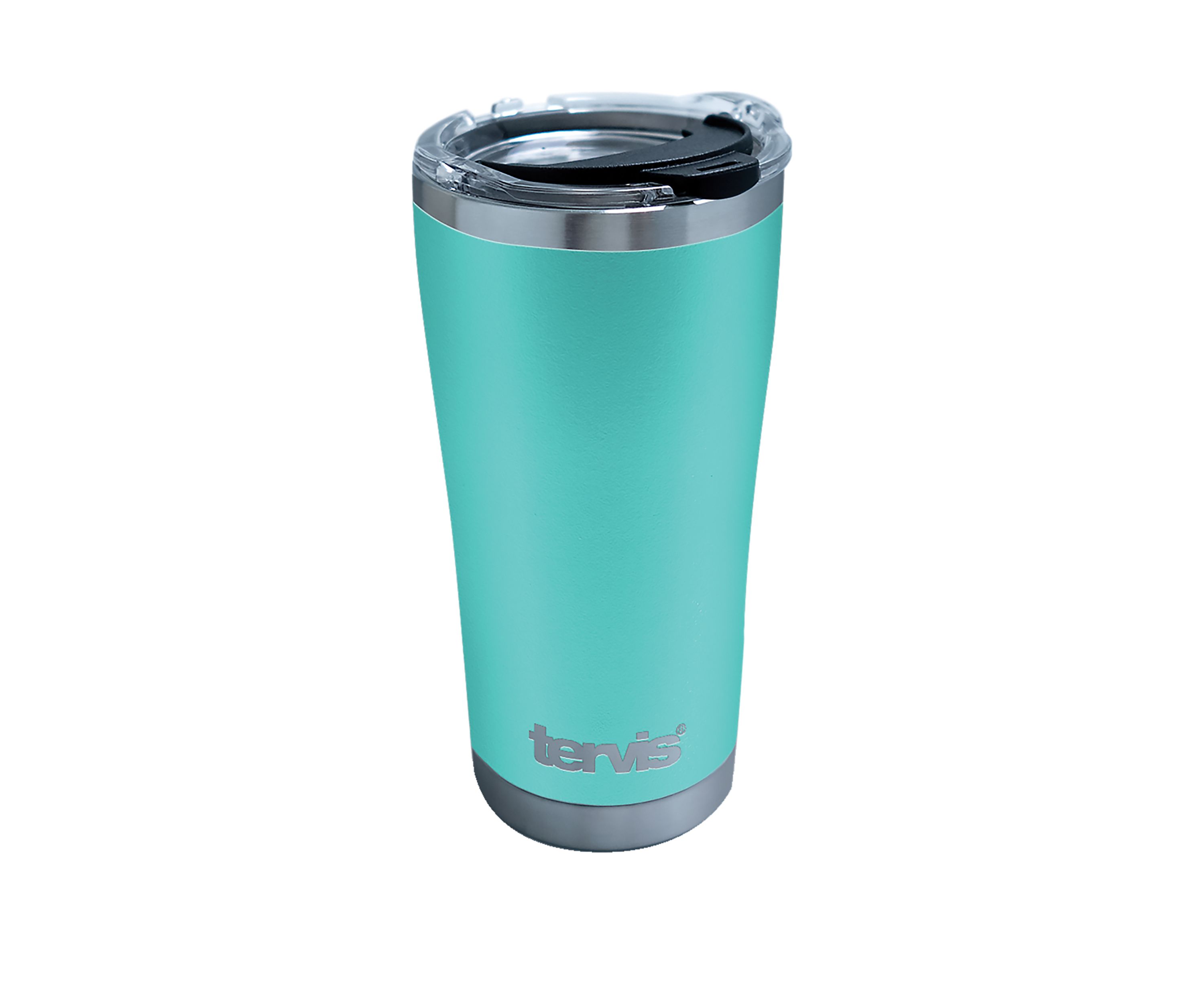 Seafoam Blue Powder Coat 20 oz Stainless Steel Tumbler