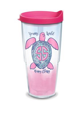 tervis simply southern happy turtle plastic tumbler 24 o