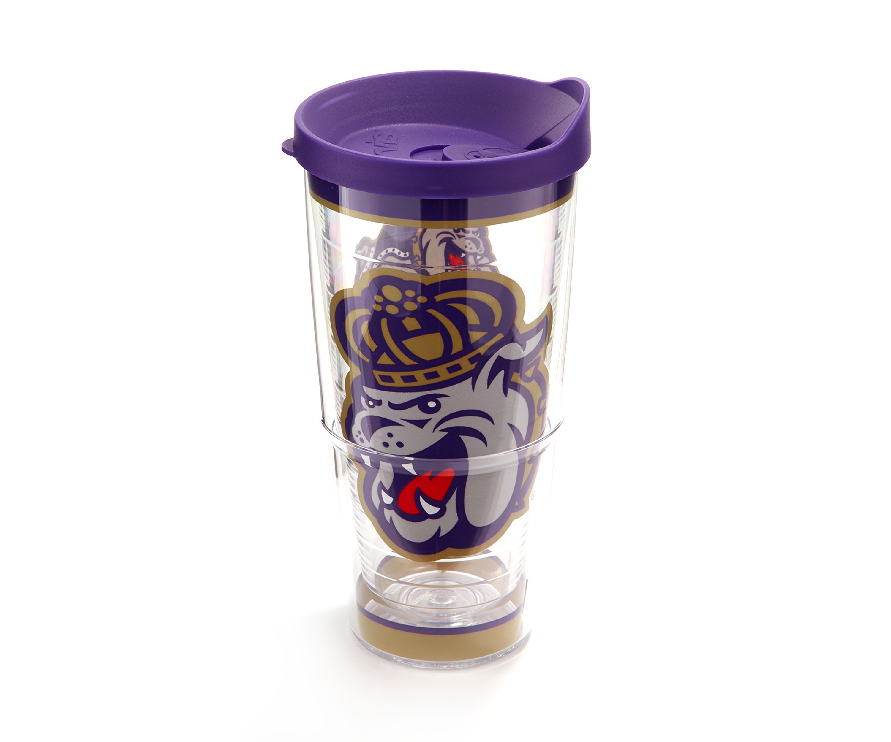 NCAA James Madison University Tradition 24 oz Tumbler with Lid