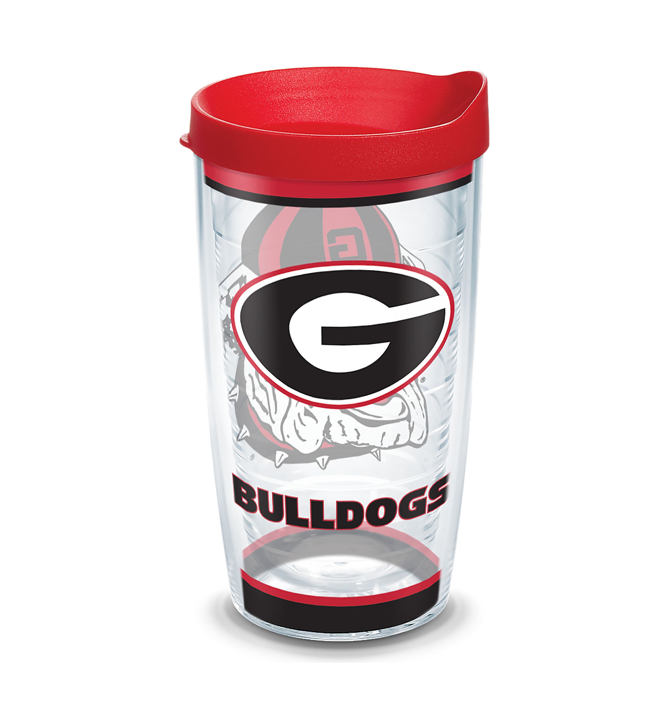 NCAA Georgia Bulldogs 16 Ounce Tumbler