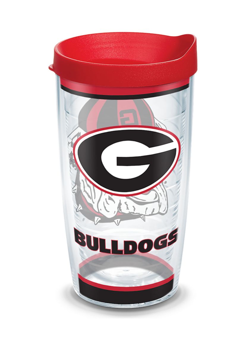 NCAA Georgia Bulldogs 16 Ounce Tumbler