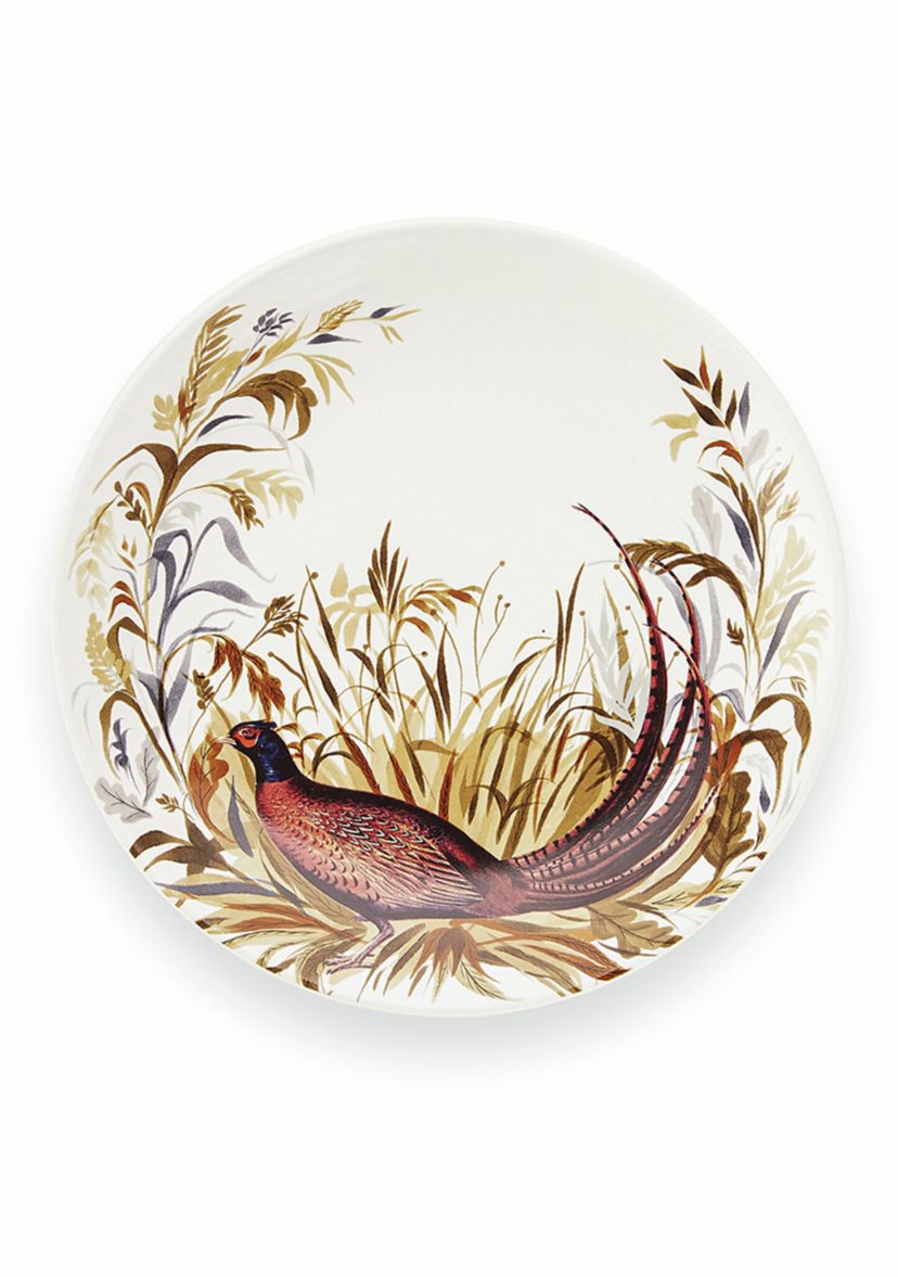 Harvest Birds Set of 4 Salad Plates