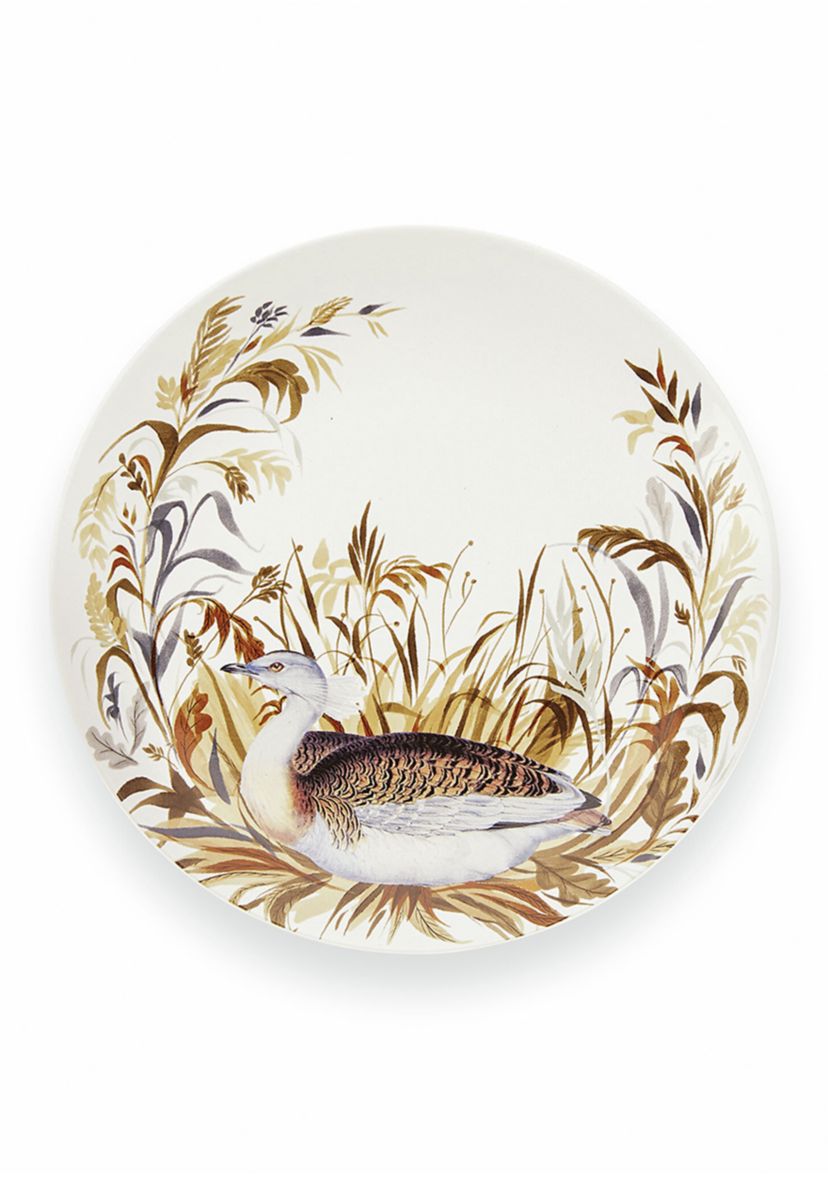Harvest Birds Set of 4 Salad Plates