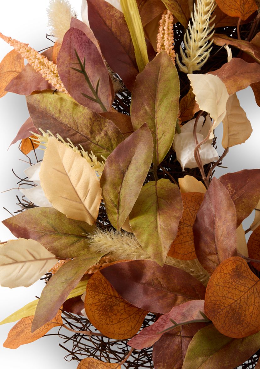Fall Foliage Wreath