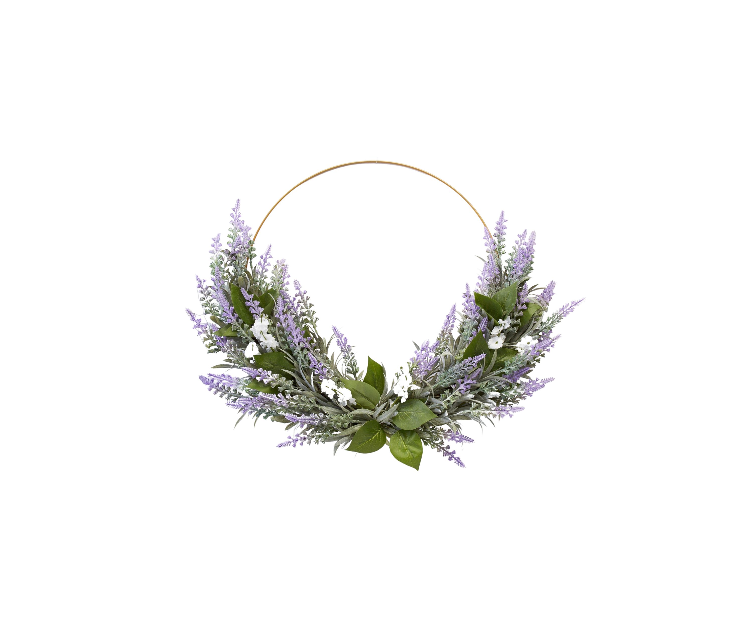 Heather Hoop Wreath