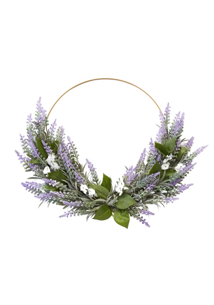 Heather Hoop Wreath