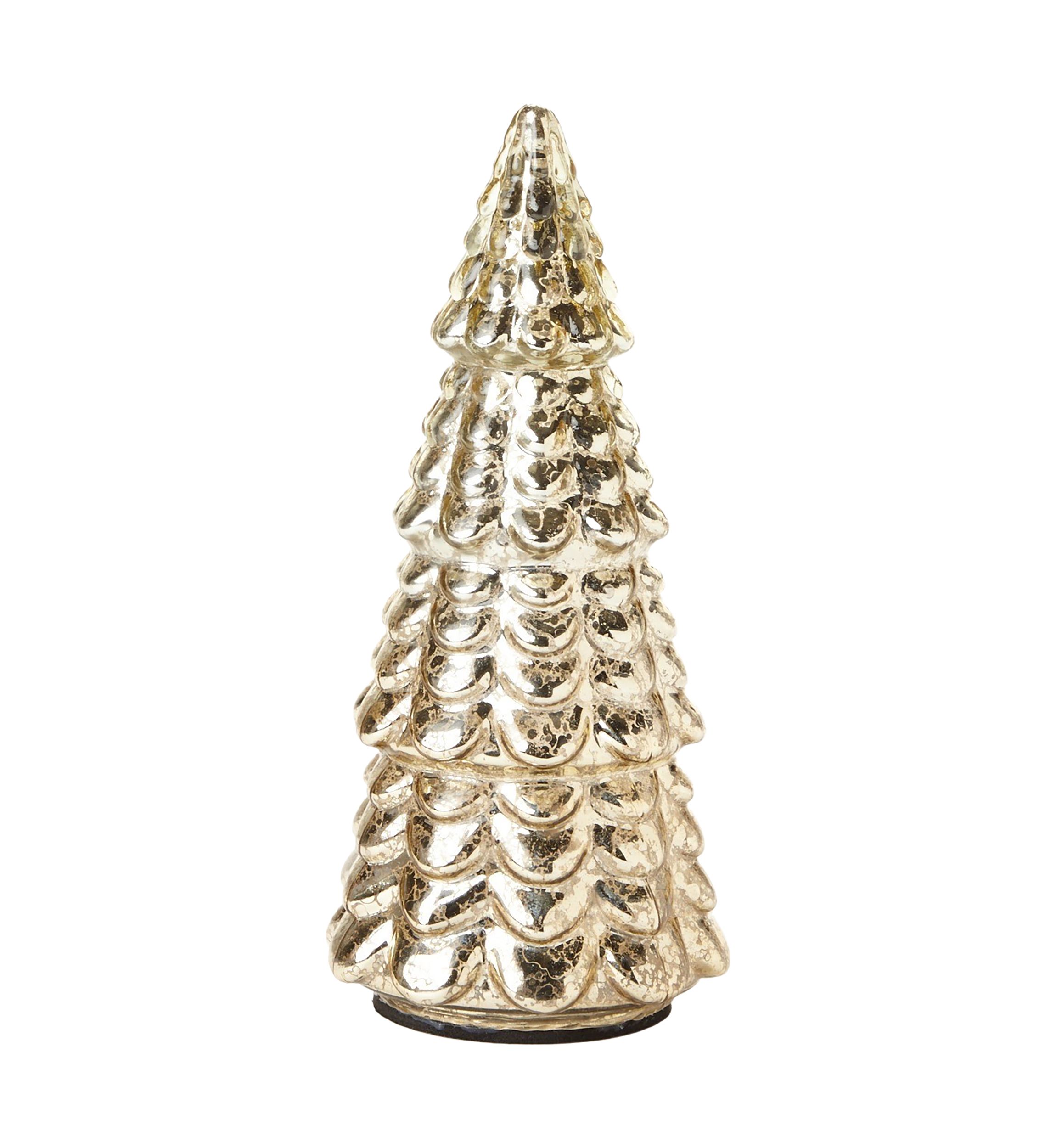 Gold Mercury Decorative Tree