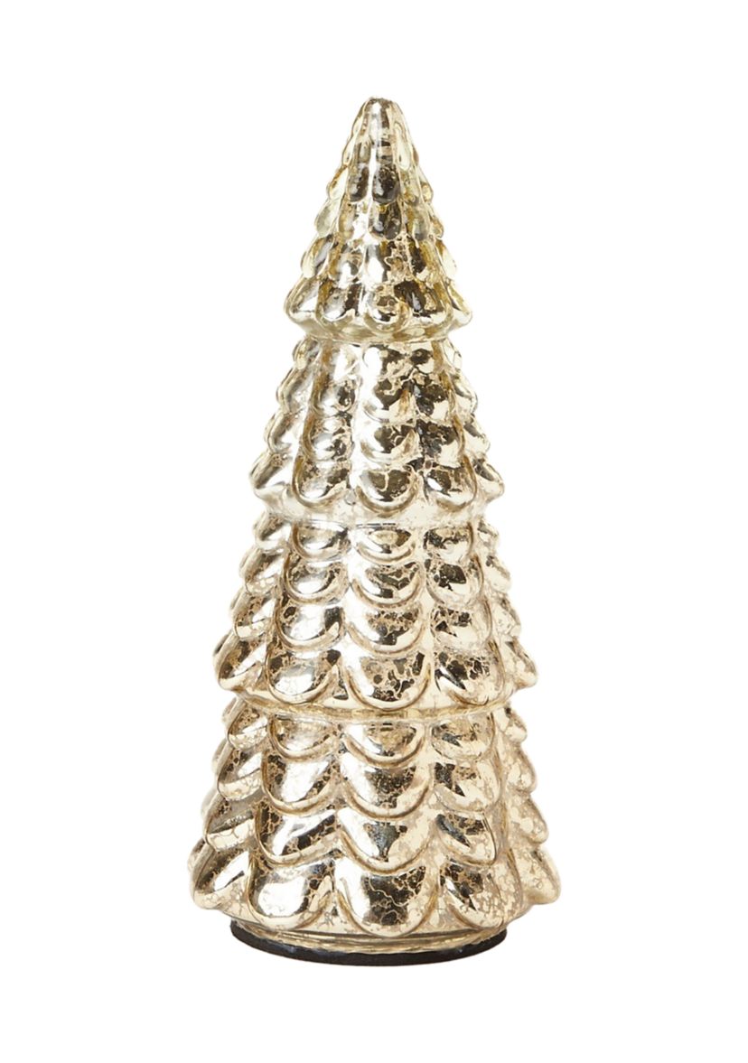 Gold Mercury Decorative Tree