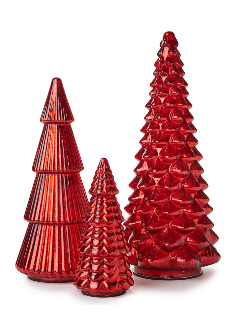 Gold Mercury Decorative Tree