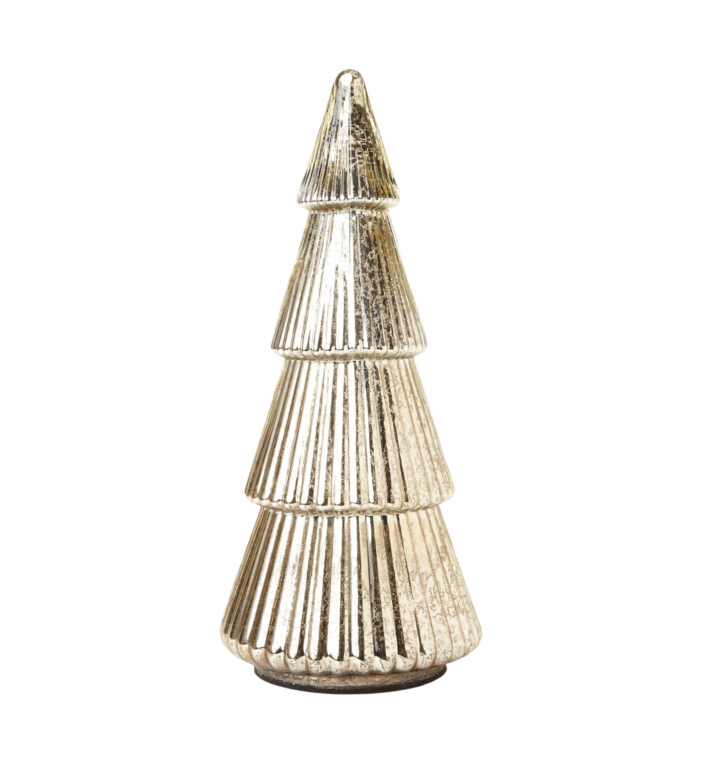 Medium Gold Mercury Glass Tree