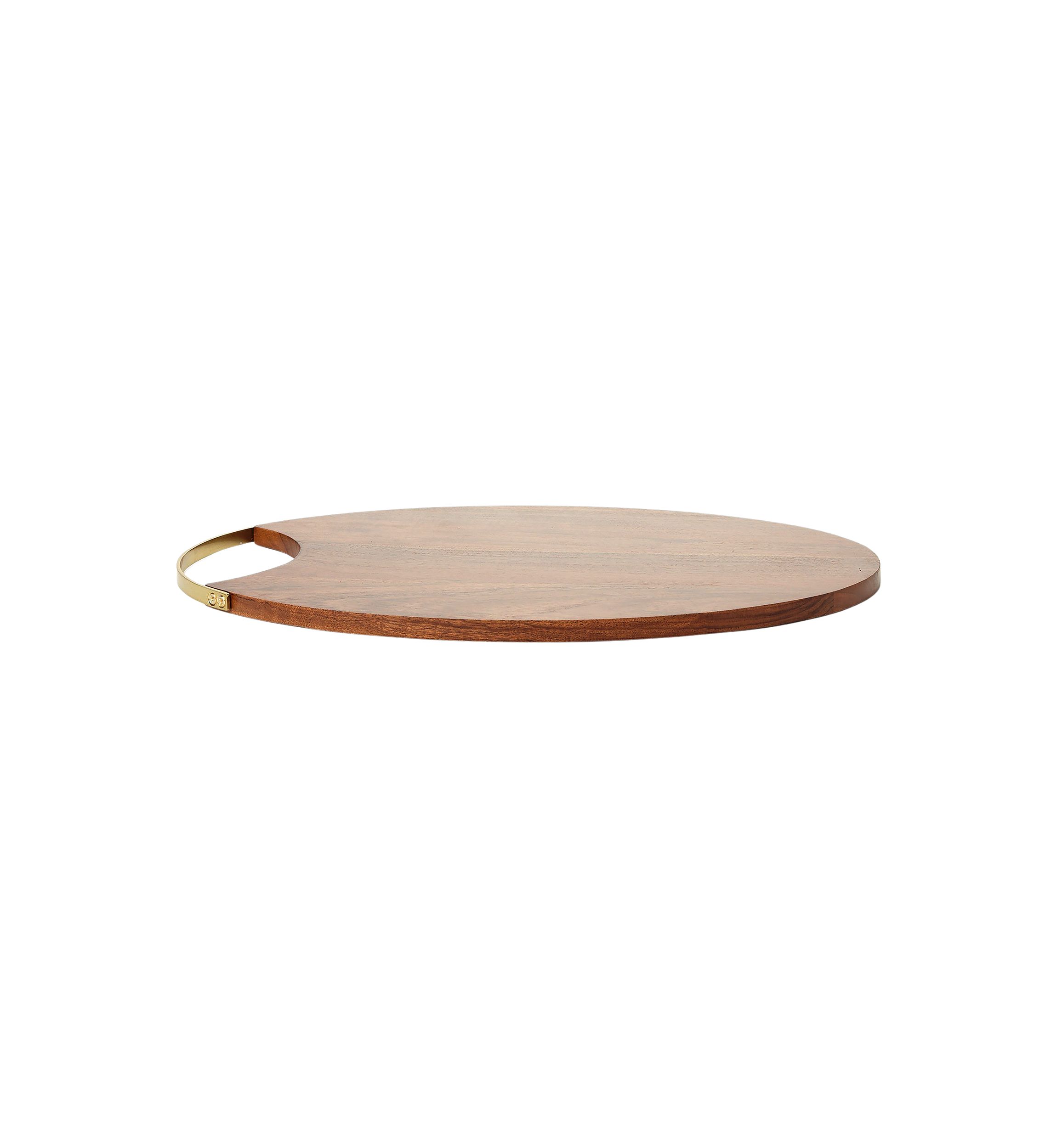 Oval Wood Cutting Board