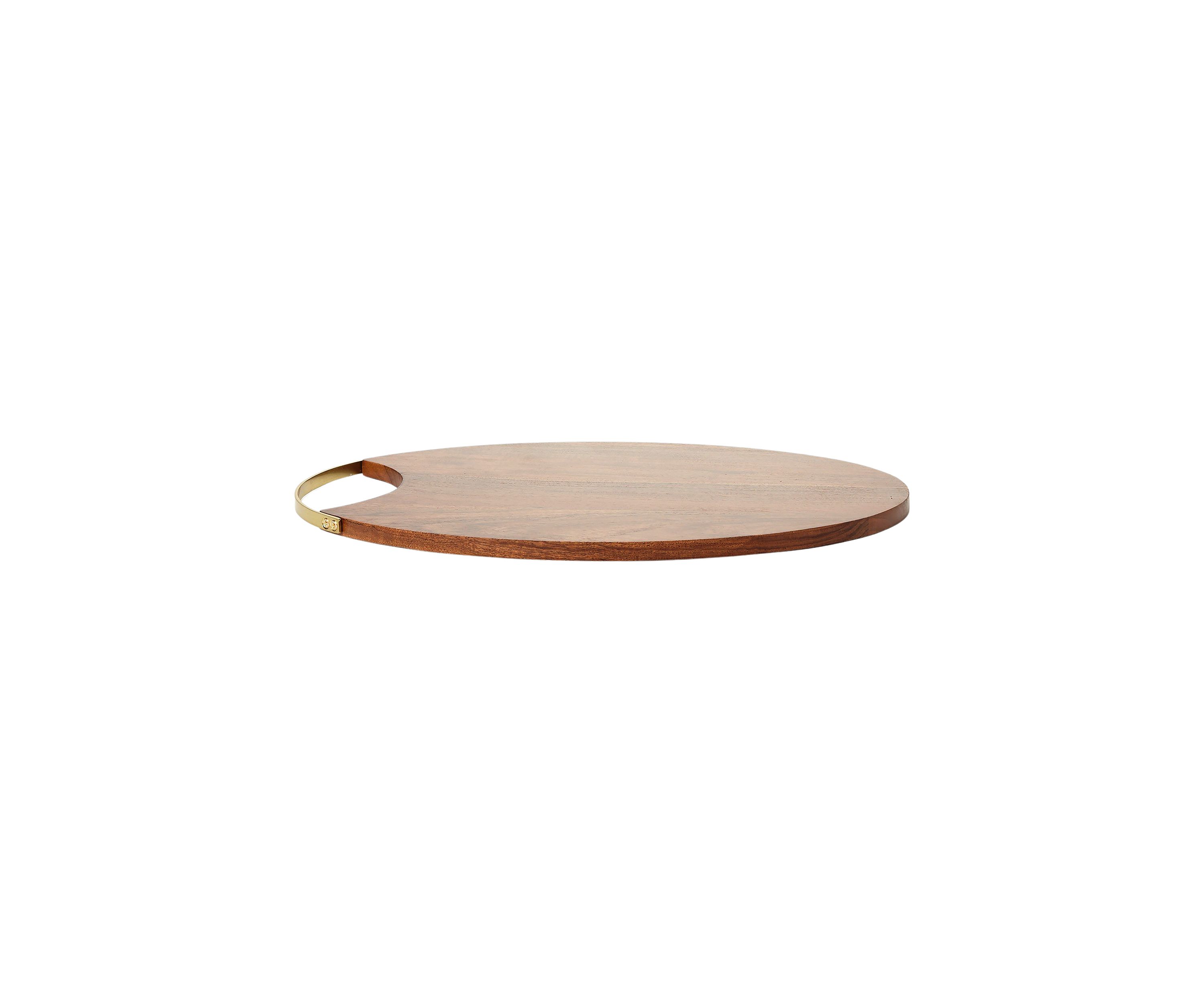 Oval Wood Cutting Board